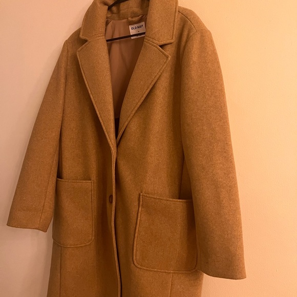 Old Navy Jackets & Blazers - Tan coat old navy XL